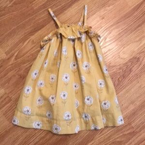 Yellow summer dress